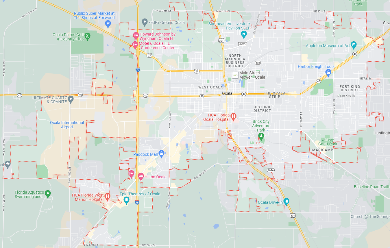 Marion County Map