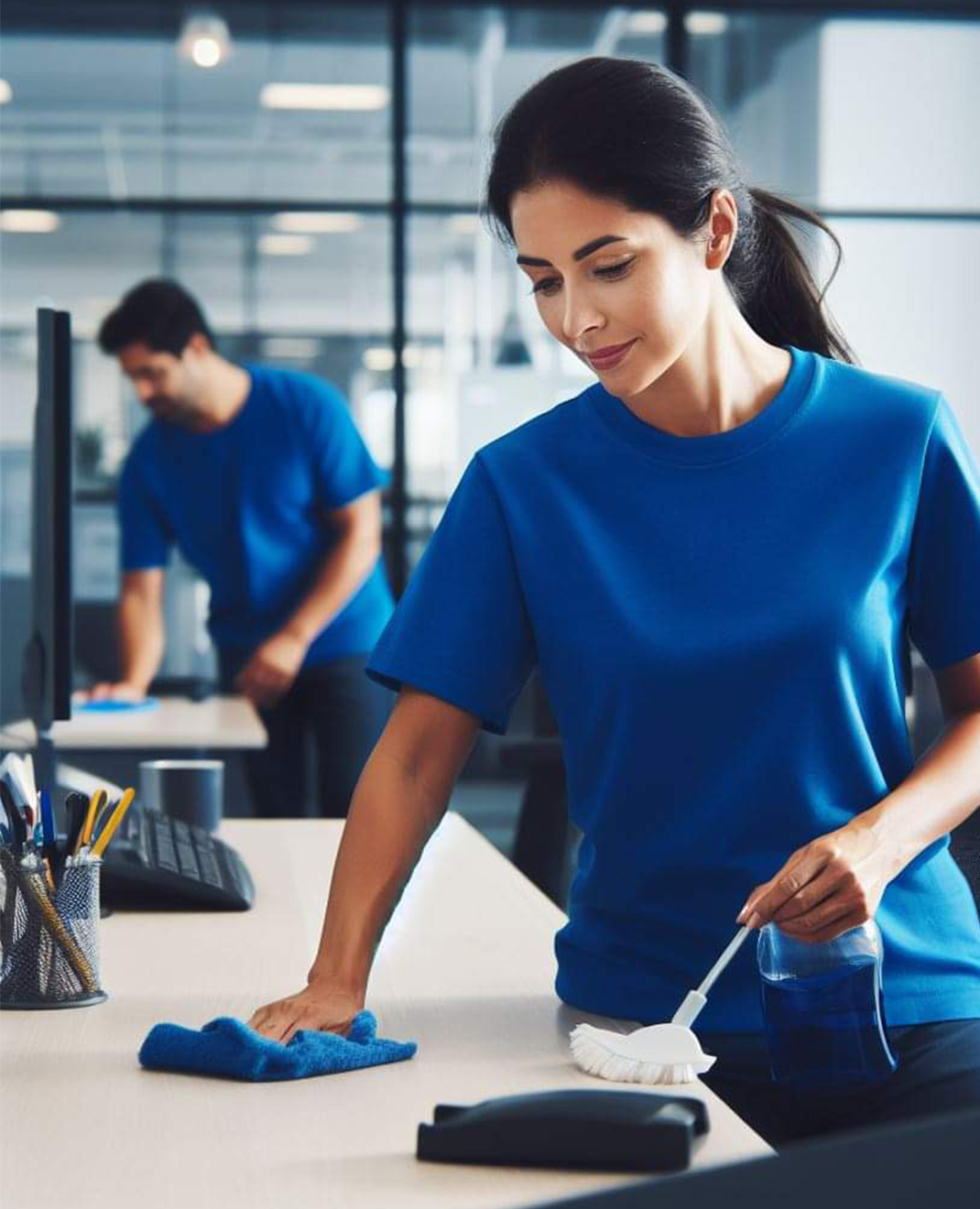 Cleaning crew