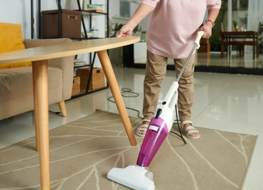 Daily floor cleaning
