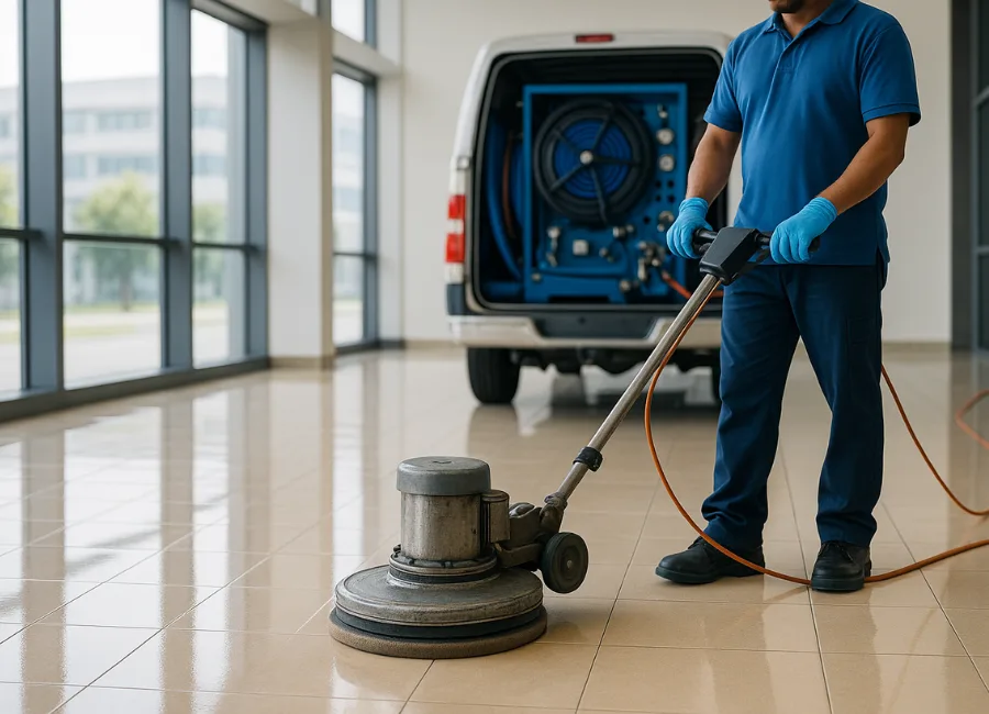 VCT Strip & Wax Service